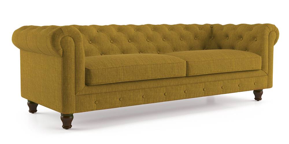 Winchester Fabric Sofa (Olive Green)